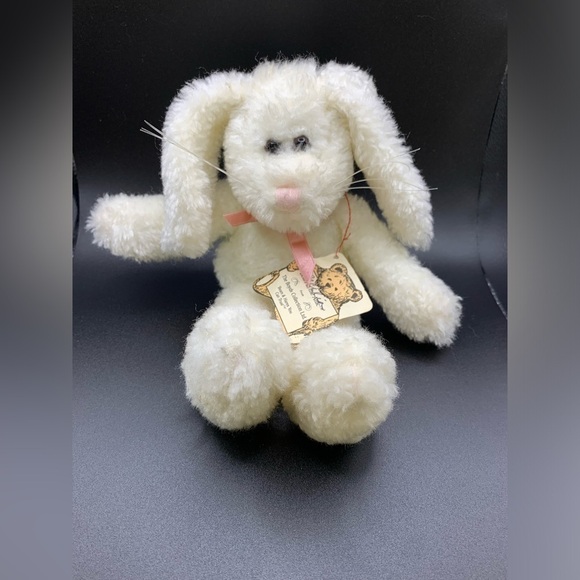 Boyds Bear Retired White Hare Cecilia White Rabbit Bears in the Attic Collection - Picture 1 of 4